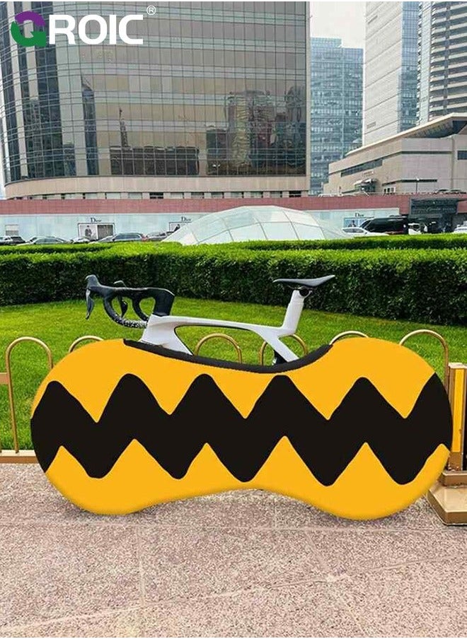 GROIC Bike Wheel Cover, Anti-dust High Elastic Outdoor Indoor Washable Bicycle Protection Storage Bag  - Image 4