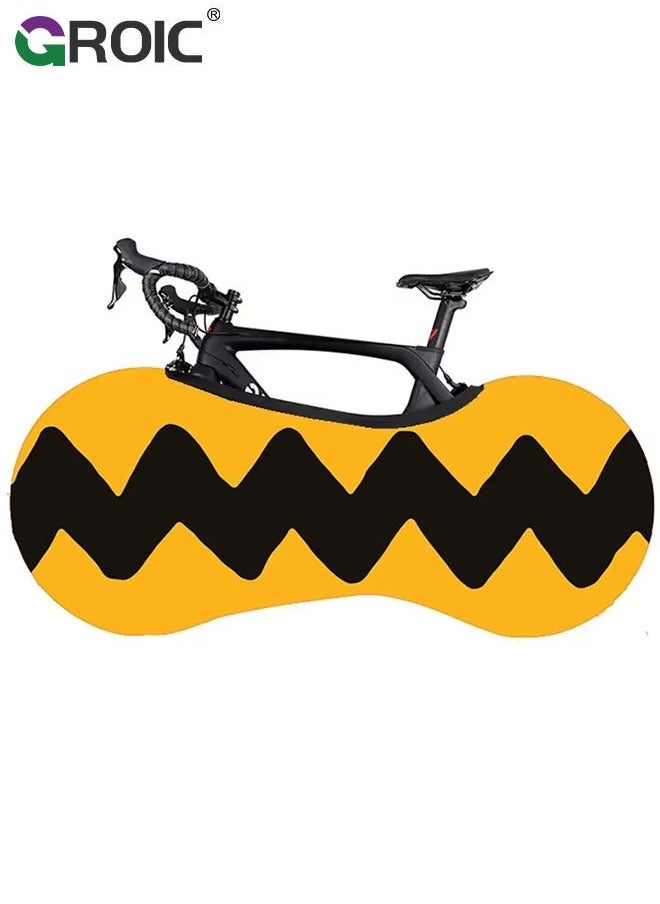 GROIC Bike Wheel Cover, Anti-dust High Elastic Outdoor Indoor Washable Bicycle Protection Storage Bag  - Image 1