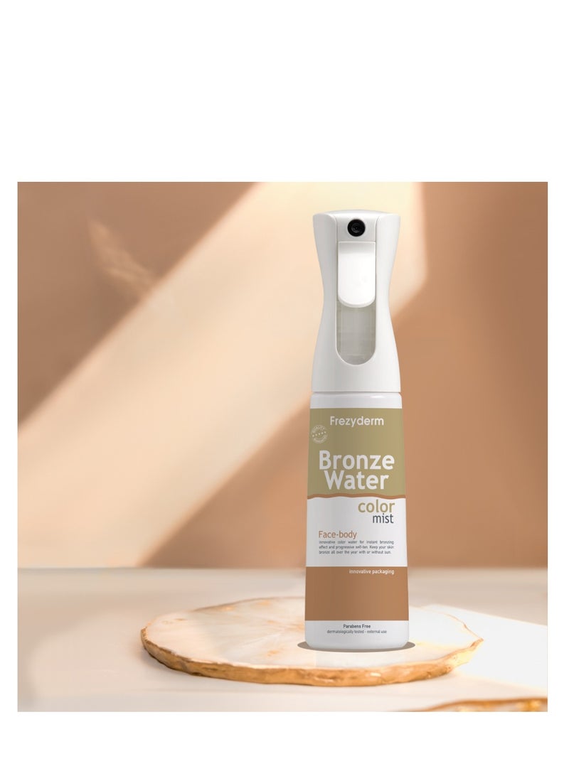 Frezyderm Bronze Water Color Mist Progressive Self-Tan 300ml - Image 2