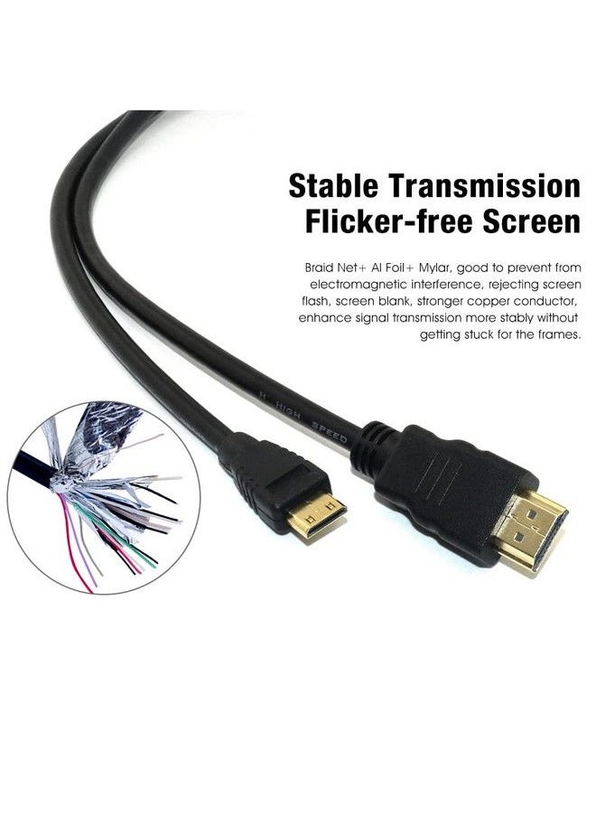 Cbus Wireless - كيبل سلكي Hdmi بطول 25 قدم إلى Mini Hdmi لكاميرات نيكون D3500 D7500 D850 D500 كانون إي او اس R إي او اس Rp إي او اس 5D مارك IV إي او اس 6D مارك II 77D 80D ريبيل SL3 SL2 T7 T7I T6 فيكسيا HF G50 HF G40 HF G21 XF405 - Image 1