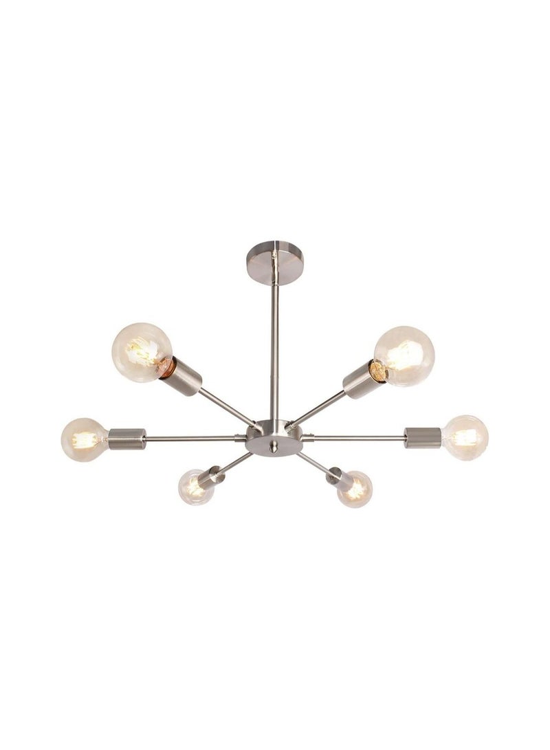 Cluc "Steco chandelier - 6 branches - Silver " - Image 2