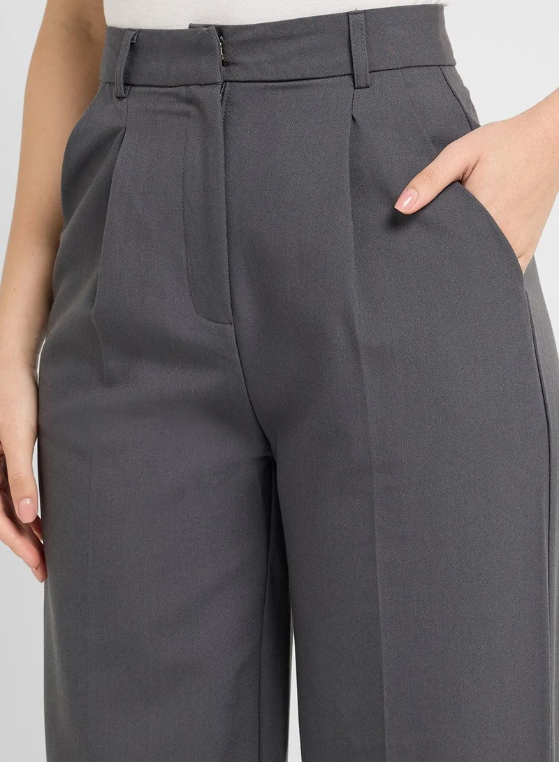 Ginger  Straight Fit Tailored Pant for Women | Best Price UAE