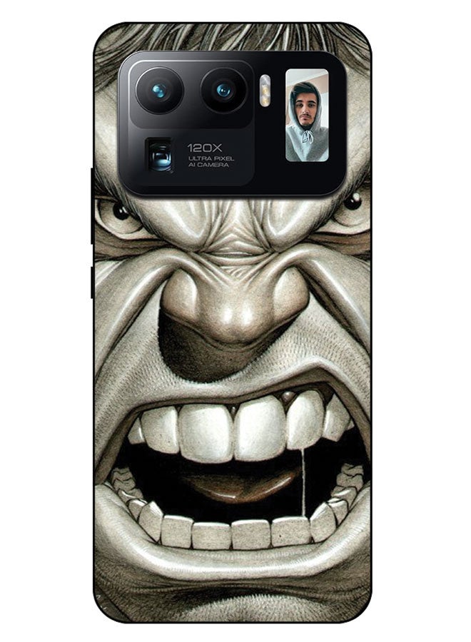EYE CATCH Printed Protective Case Cover For Xiaomi Mi 11 Ultra -  White Hulk