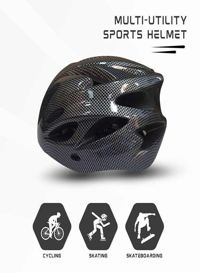 ENDLESS  EL1051 Cycle and Skates Helmet with Adjustable Strap and Inner Cushioning Padding for Enhanced Comfort – Suitable for Adults, Women, and Men – Made from Polycarbonate and EPS  - Image 2