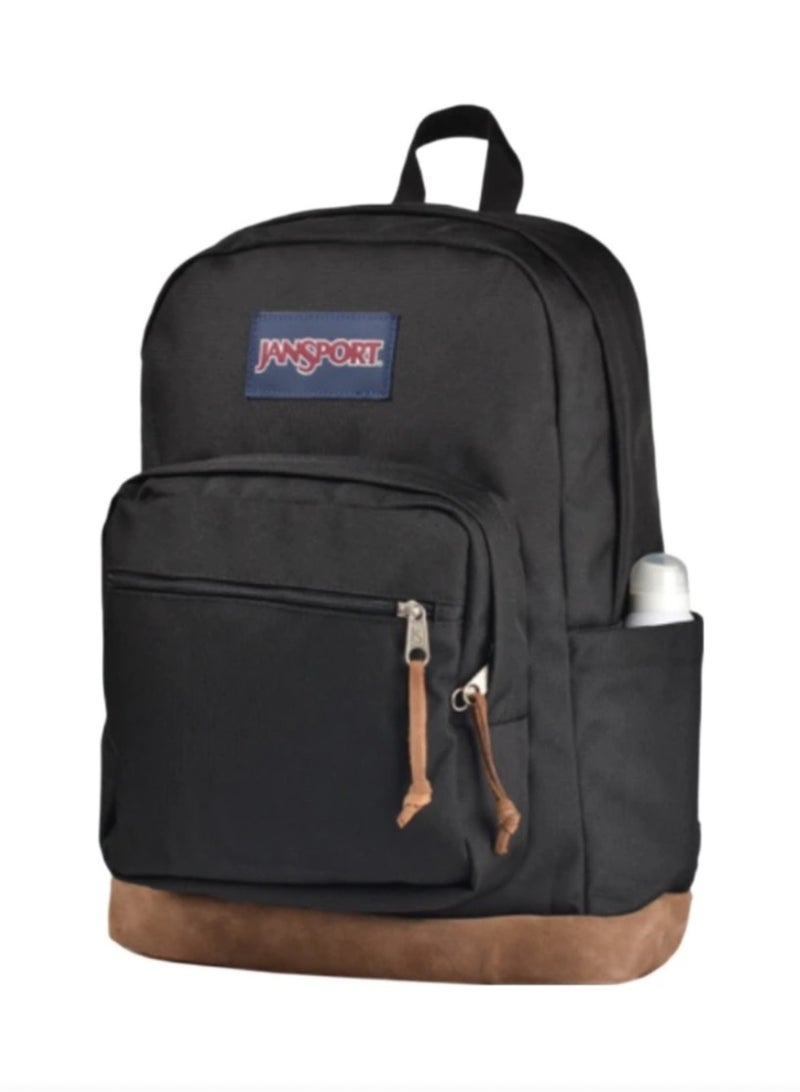 JANSPORT 【School season】Classic Colorful School Bag with Leather Computer Compartment Must-Have Back-to-School Travel Bag Laptop Bag for Students  - Image 2
