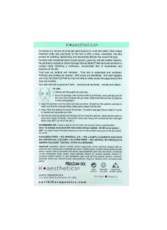 Earth Therapeutics Green Tea Hydrogel Under-Eye Patch 5 Pairs  - Image 2