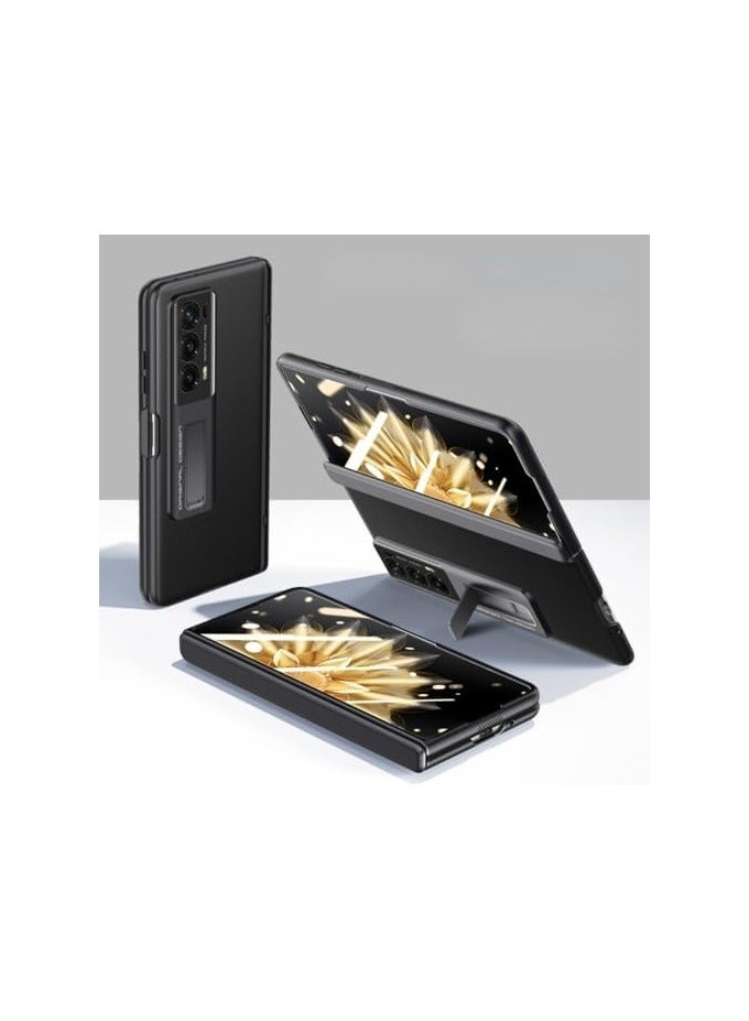 general Honor Magic V2 Case, 【Full Cover Hinge Protection】 Shockproof Leather Protective Phone Case with Screen Protector  Kickstand for Honor Magic V2 - Image 1