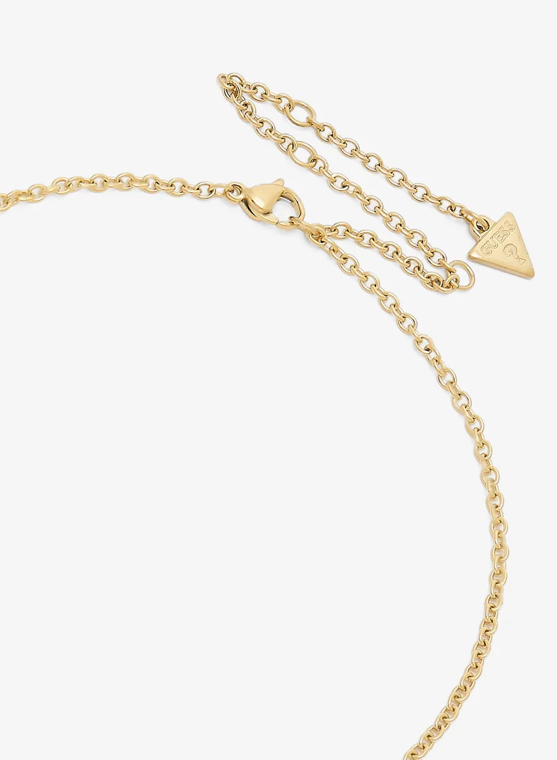 GUESS  Flower Charm Necklace for Women | Best Price UAE