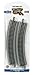 Bachmann Trains SnapFit EZ TRACK 18 RADIUS CURVED TRACK 4card NICKEL SILVER Rail With Gray Roadbed HO Scale Grey - Image 3
