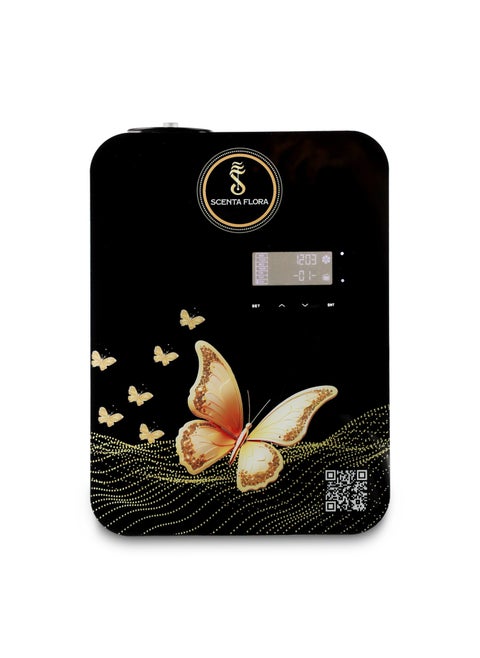 SCENTIQUE MEDIUM Scent Diffuser - Aromatherapy Device, Elegant Design, Mobile App Controlled, Large Area Coverage (Black)