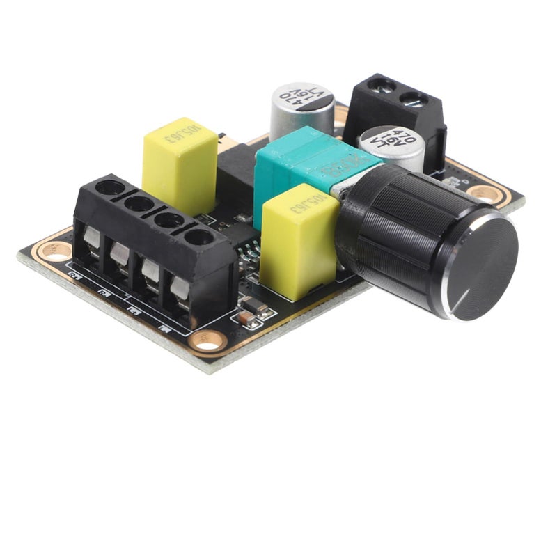 Mini Stereo Amp Audio Board DIY Sound Amplifier Module Black - Image 2