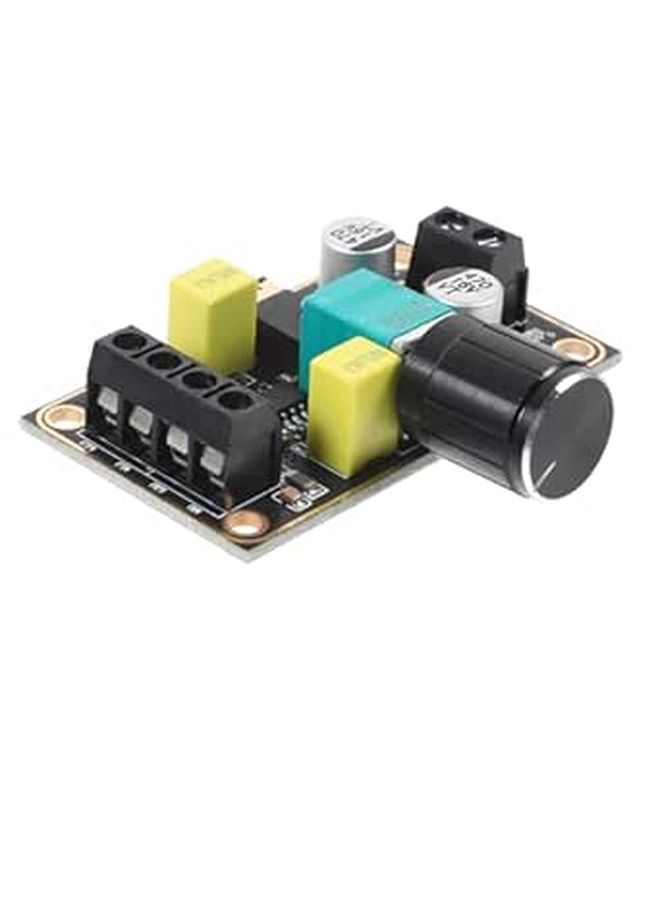 Mini Stereo Amp Audio Board DIY Sound Amplifier Module Black - Image 1