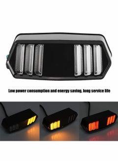 Y&D Motorcycle Tail Light, Motorbike Integrated LED Brake Light & Turn Signals Indicator Signal Fit for MSX125 YG-125  - Image 3