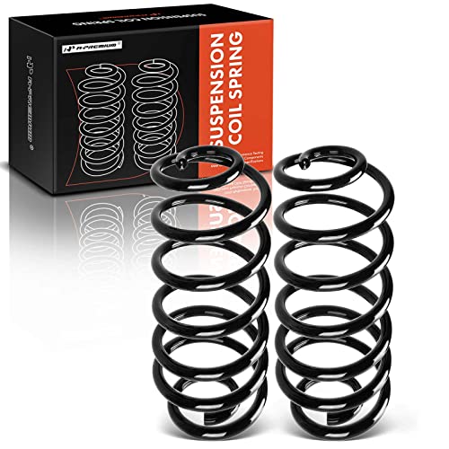 A-Premium 2Pcs Rear Suspension Coil Spring Set Compatible with Chevrolet Malibu 2006 & Pontiac G6 2005-2010 2.4L 3.5L 3.9L, Driver and Passenger Side, Replace# 22731055 - Image 1