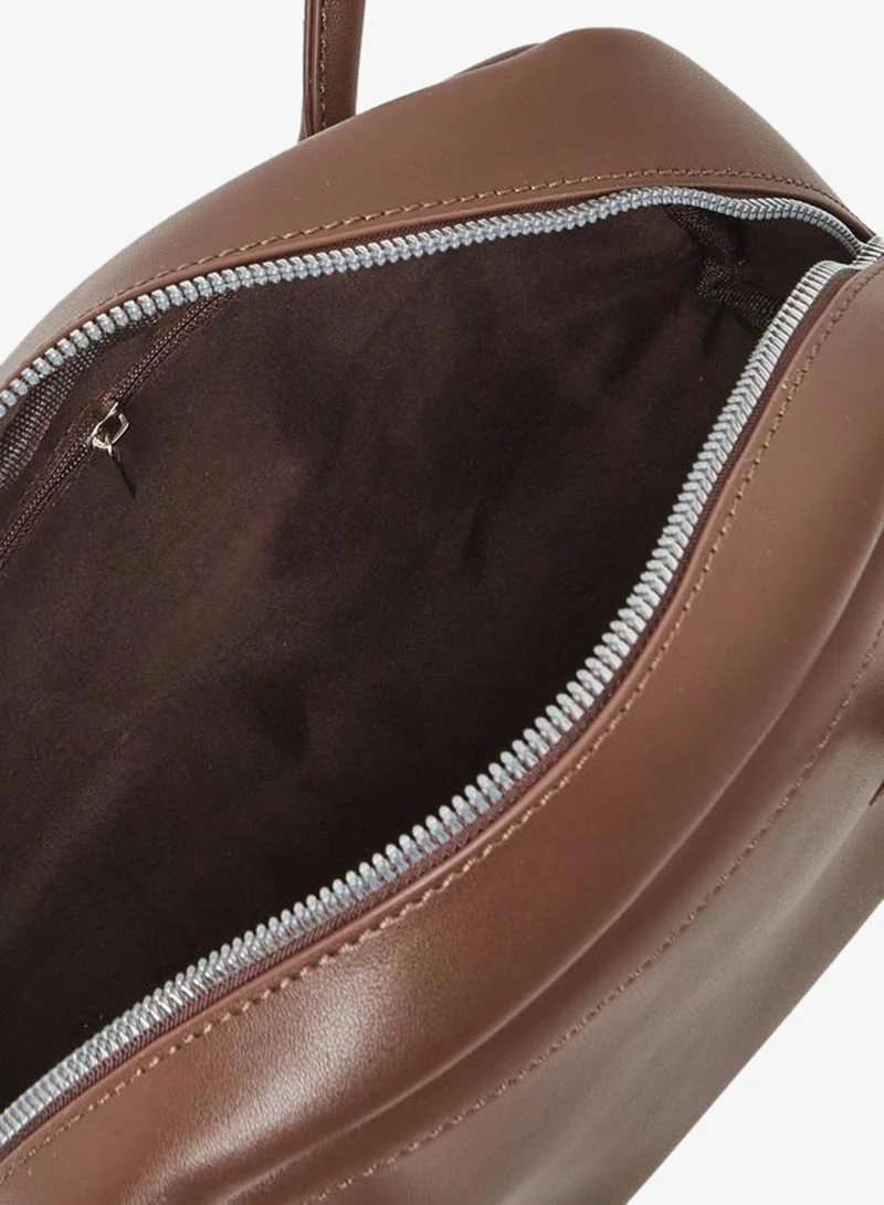 Styli  Styli Brown Long Strap Shoulder Bag with Mini Purse for Women | Best Price UAE