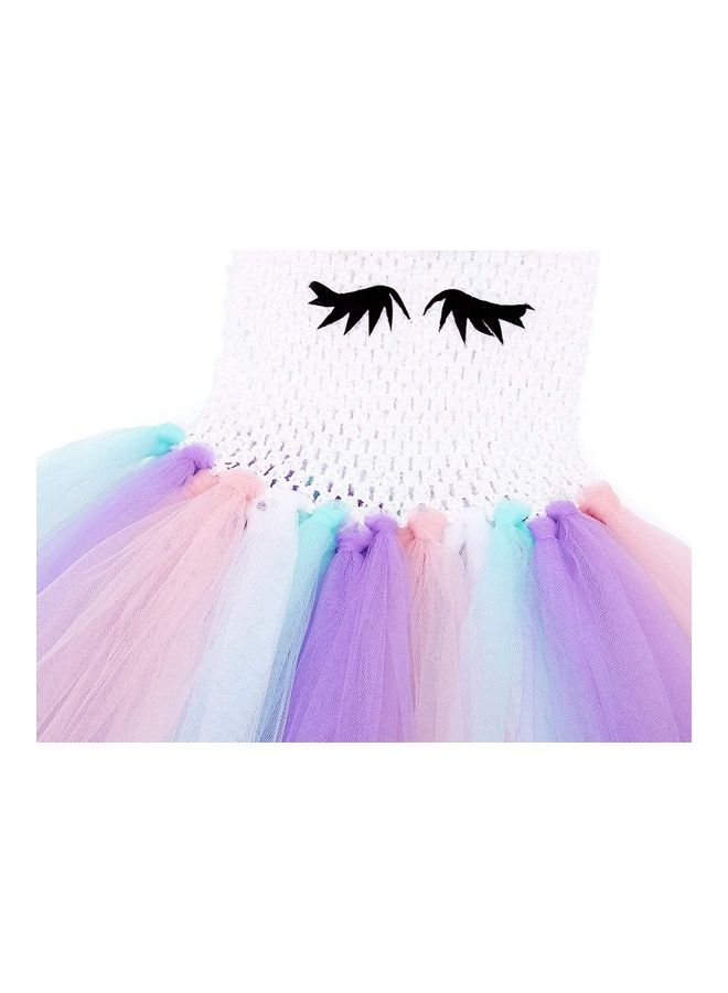 NIBEMINENT Princess Cosplay Costume With Unicorn Headband 120cm - Image 5