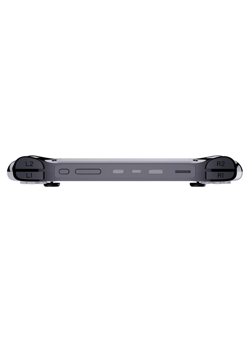 porodo - 4.3" Handheld Game Console 8GB / 7 Emulators & 50000+ Games / E-Book Reading / HDMI Video Output - Black and White - Image 1