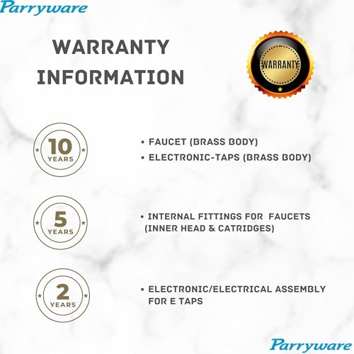 Parryware Aqua Series Table Mounted Regular Basin Mixer (HOT & Cold Mixer) (Chrome) | TOP Lever, Brass Body Water Tap/Faucet/Cock for Bathroom/Kitchen Wash Basin | G5714A1 - Image 5