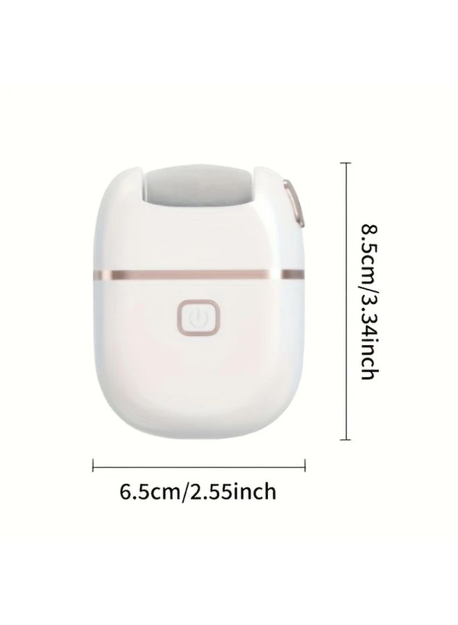 مطحنة القدم الكهربائية القابلة للشحن 2 في 1 مع رؤوس قابلة للاستبدال وشحن عبر USB - Image 3