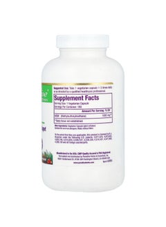 Paradise Herbs Paradise Herbs, OptiMSM™, MSM, 1,000 mg, 180 Vegetarian Capsules  - Image 2