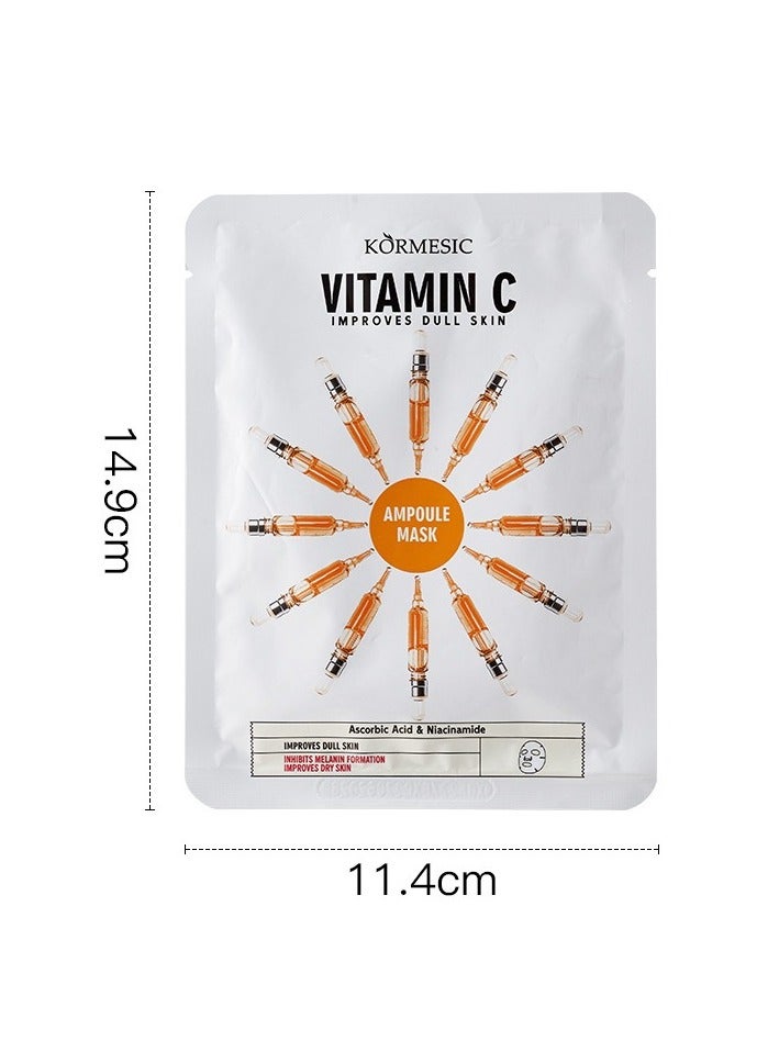 Kormesic قناع أمبول فيتامين ج 25 مل-5 حزم-مشرق وتنشيط - Image 1