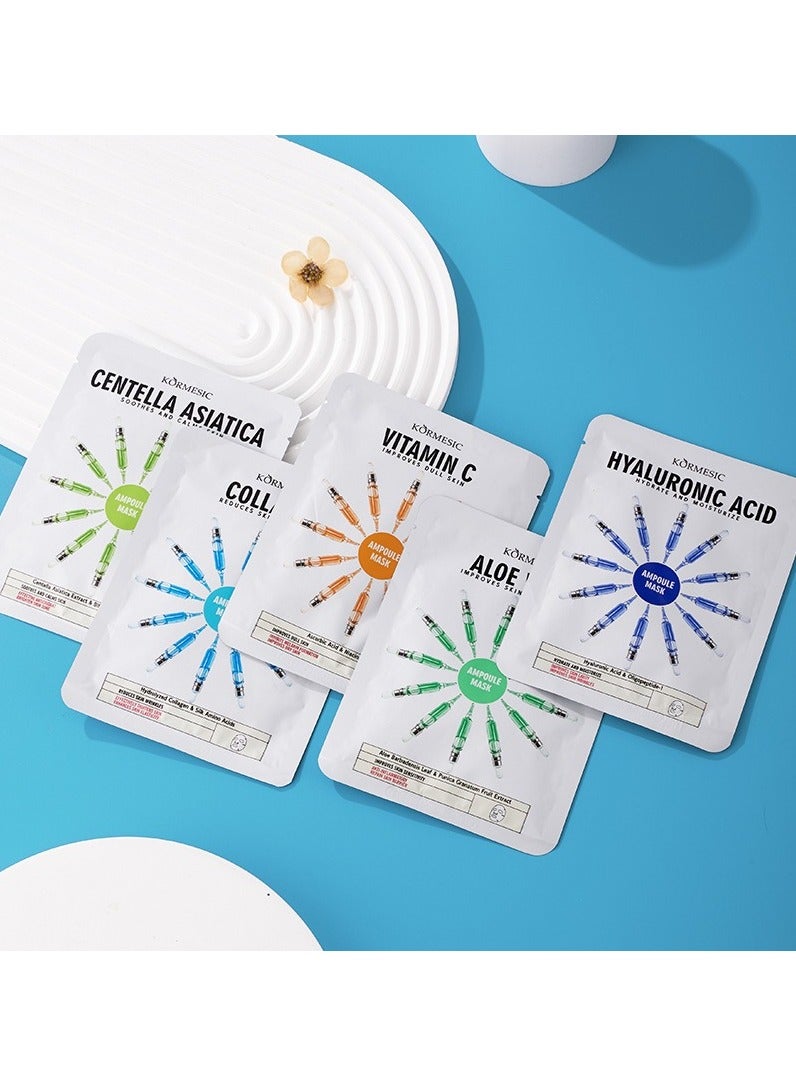 Kormesic قناع أمبول فيتامين ج 25 مل-5 حزم-مشرق وتنشيط - Image 5
