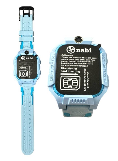 Z7A Smart Watch Tracker For Kids - Light Blue