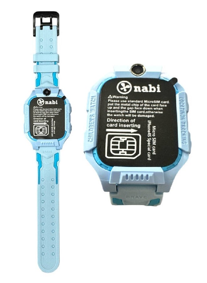 Z7A Smart Watch Tracker For Kids - Light Blue