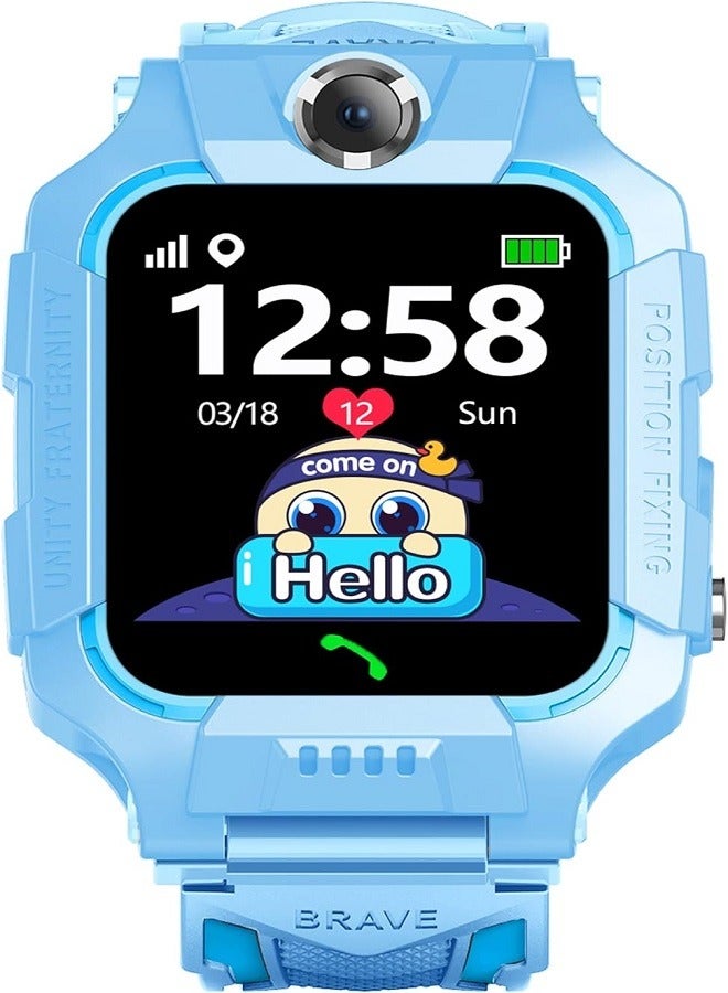 Z7A Smart Watch Tracker For Kids - Light Blue
