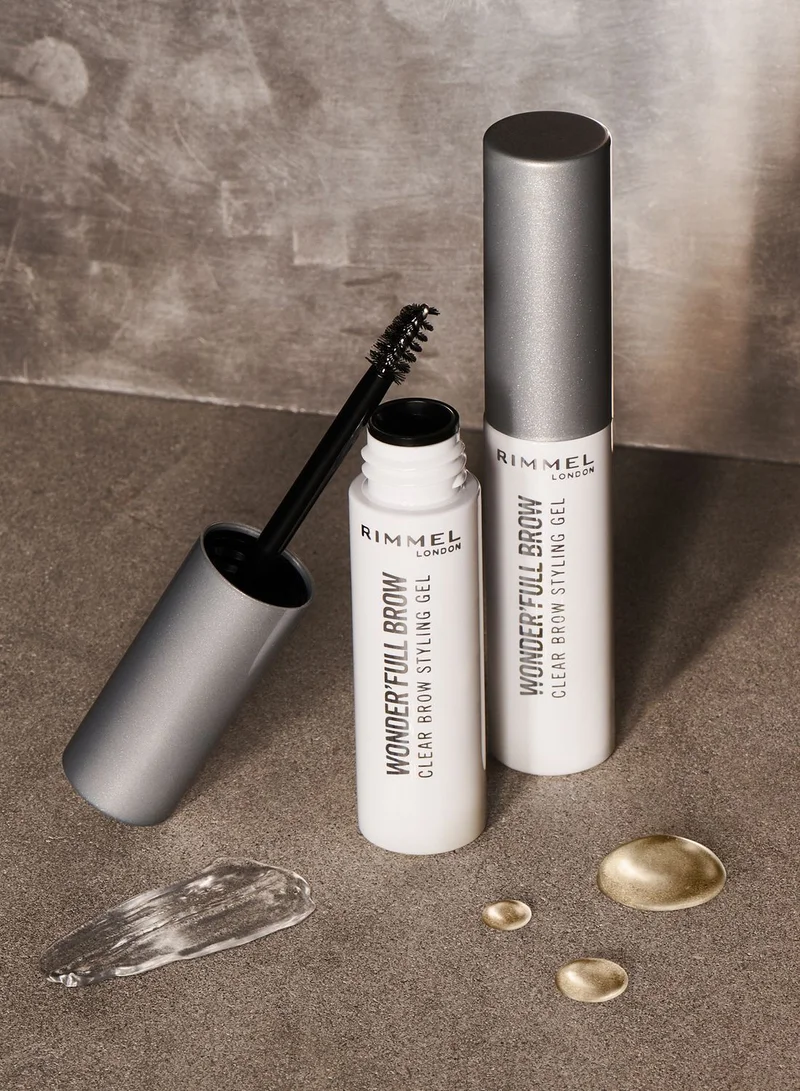 RIMMEL LONDON Rimmel Wonder'Full Brow Gel – 004 – Clear, 4.5ml