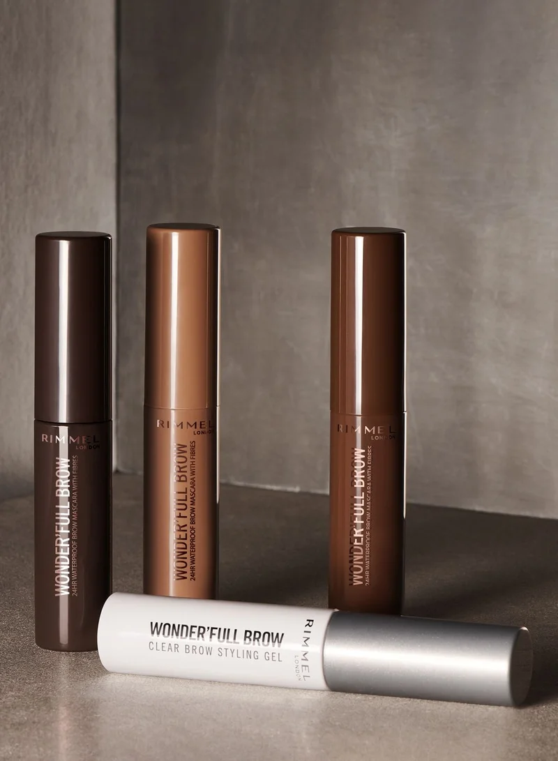 RIMMEL LONDON Rimmel Wonder'Full Brow Gel – 004 – Clear, 4.5ml