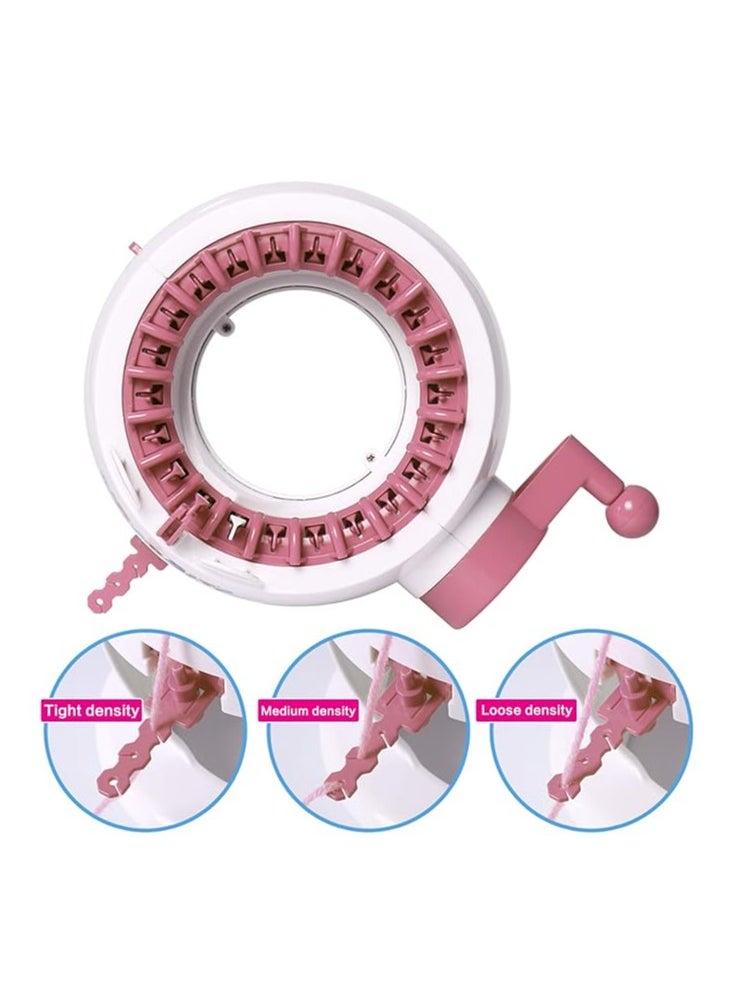 Sentro Knitting machine, children's knitting machine set round loom, rabbit shape smart loom, hat socks scarf loom, toy girl handicraft knitting kit  - Image 4