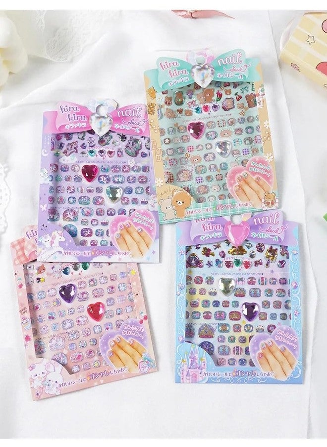 SID MAGIC Mystery Nail Art Sticker Set - Pack of 2 | Decorative Kawaii Nail Decals for Girls | Surprise Design Mix | Cute 3D Nail Stickers for Kids & Teens - Image 4