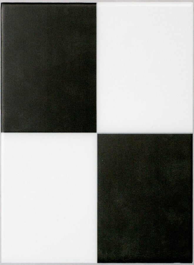 SMART TILES Peel and Stick Backsplash - 5 Sheets of 7,75'' x 7,75'' - 3D Adhesive Peel and Stick Tile Backsplash for Kitchen, Bathroom, Wall Tile, Checkered - Image 1