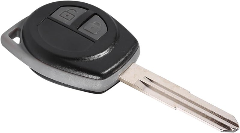2 Buttons Remote Key Shell for , Best Replacement for Broken Key Case, Easy to Use, Sturdy, Long Lifespan, Made, Uncut Inside, Black, Fit Vitara, - Image 2
