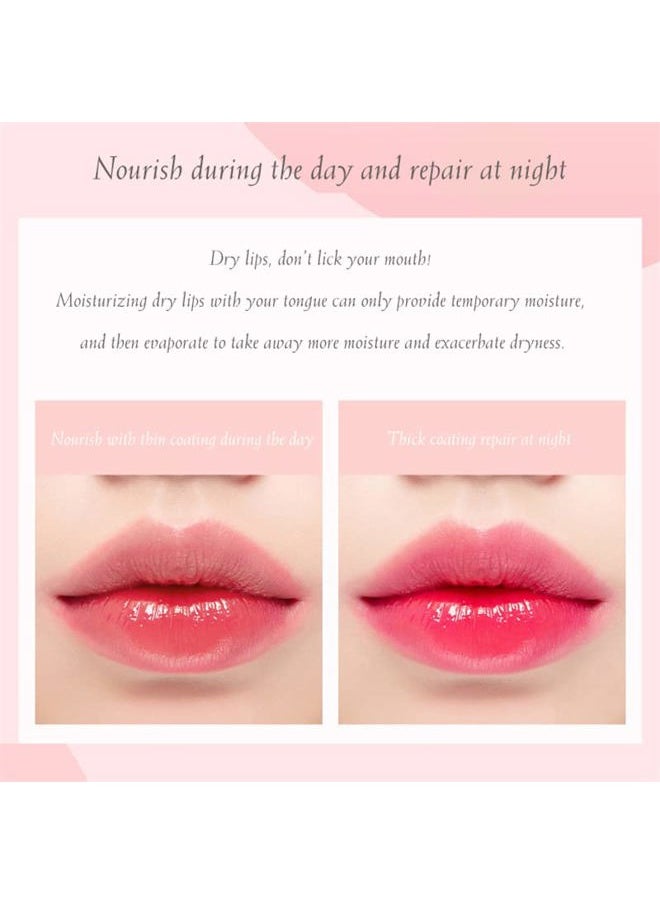 Mrettick - 3Packs Hydrating Lip Oil Temperature Color Changing Lip Oil Plumping Lip Gloss Moisturizing Lip Oil Tinted for Lip Care and Dry Lip (#3) - Image 1
