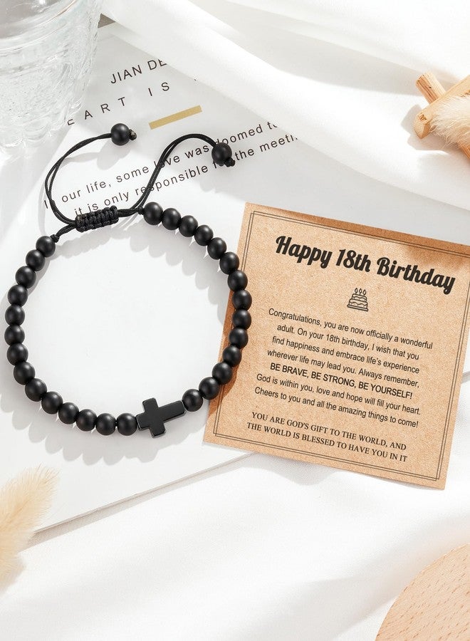 Tarsus 18th Birthday Gifts for Boys 18 Year Old Bracelets,18th Happpy Birthday Decorations for Boys Gifts for Son Grandson Brother - Image 3
