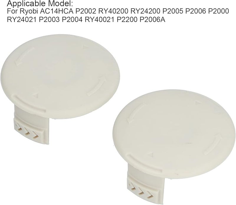 RYOBI AC14HCA غطاء بكرية جزازة لاسلكية استبدال 2 قطعة إكسسوار بلاستيكي متين - Image 4