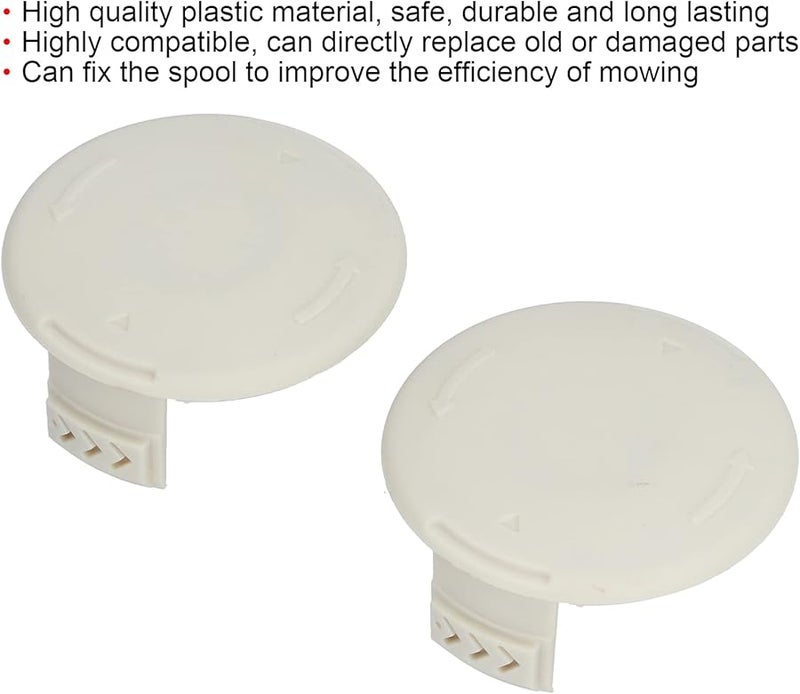 RYOBI AC14HCA غطاء بكرية جزازة لاسلكية استبدال 2 قطعة إكسسوار بلاستيكي متين - Image 3