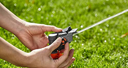 Gardena (38142) Classic Impulse Sprinkler on Weighted Sled Base. Include Original Gardena Quick Connect for Quick and Easy Attachment to Your Hose. - Image 4