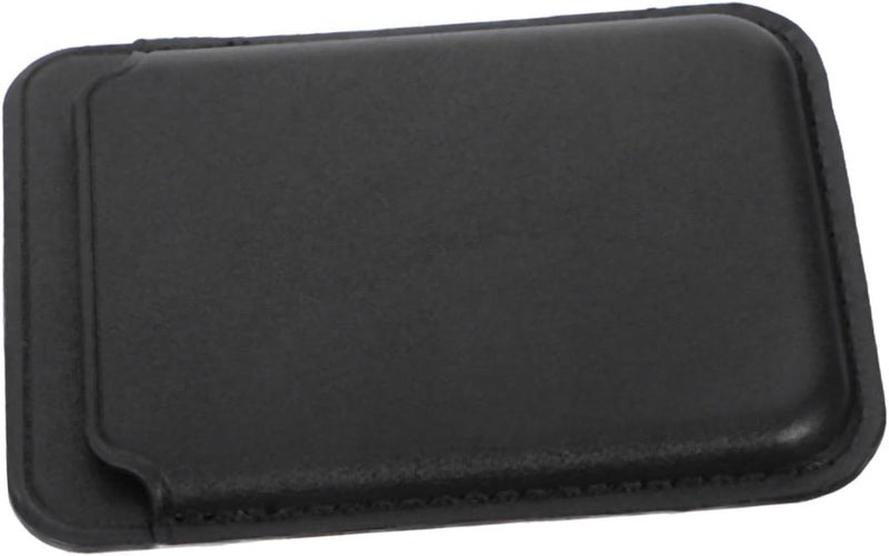 Black Self Adhesive Card Holder Wallet Pouch For Phone Credit Cards Cash 3pcs - Image 1