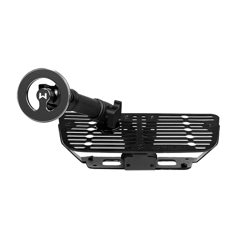 WXRYLYN All Metal J eep JK Phone Mount for 2011-2017 Wrangler JK JKU | Full Metal Magnetic Dash Phone Mount Phone Holder for iPhone 17/16 & Android | Not Fit 2018 Wrangler JL - Image 1