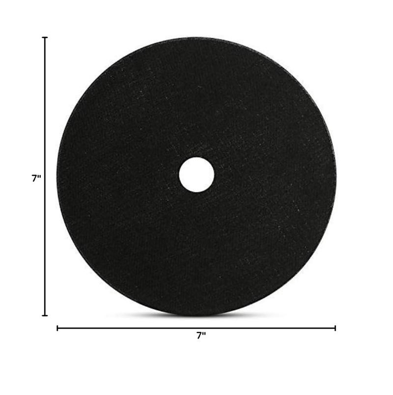 BHA Metal and Stainless Steel Cut Off Wheels for Angle Grinders, 7” x 1/16” x 7/8” - 25 Pack - Image 2