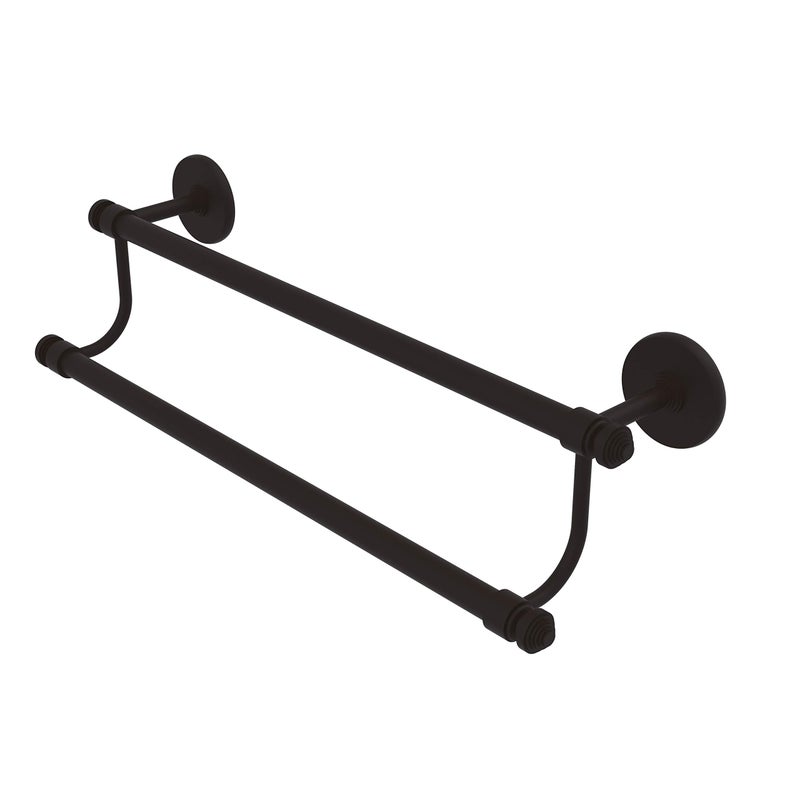 Allied Brass SB-72/36 Southbeach Collection 36 Inch Double Towel Bar, Oil Rubbed Bronze