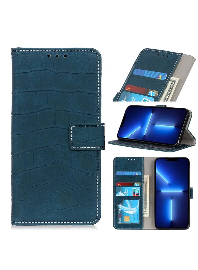 Zaboon Case For iPhone 13 Pro Max Crocodile Texture Horizontal Flip Leather Case with Holder & Card Slots & Wallet - Image 1