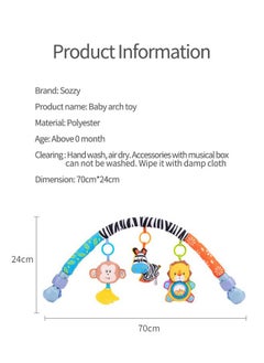 Sozzy : Newborn pram Baby Toy Hanging Arch Zebra Baby rattles Crib mobiles Baby Hanging Toy - pzsku/ZA2AC3DE45EA8C4EE7A96Z/45/_/1737032090/042b85f1-26ed-41d4-832f-1bfe9755a803