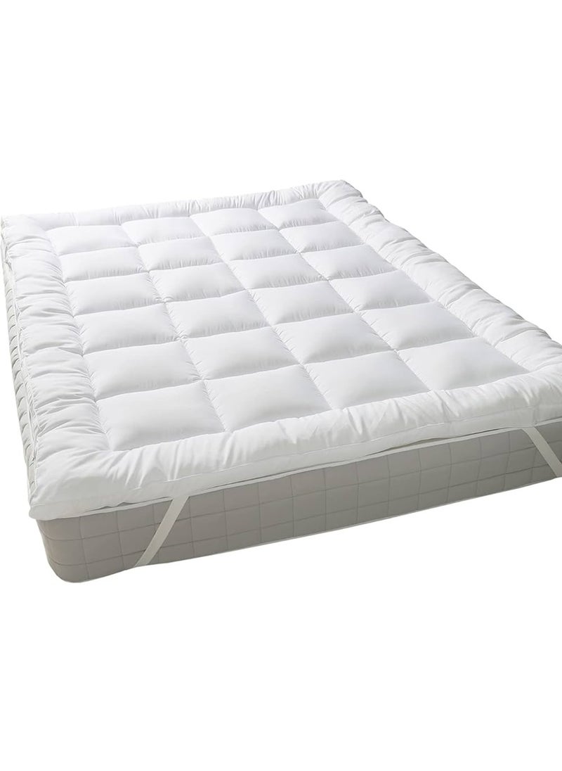 Blueberry Cotton Mattress Topper 6cm Thick 120x200cm  - Image 1