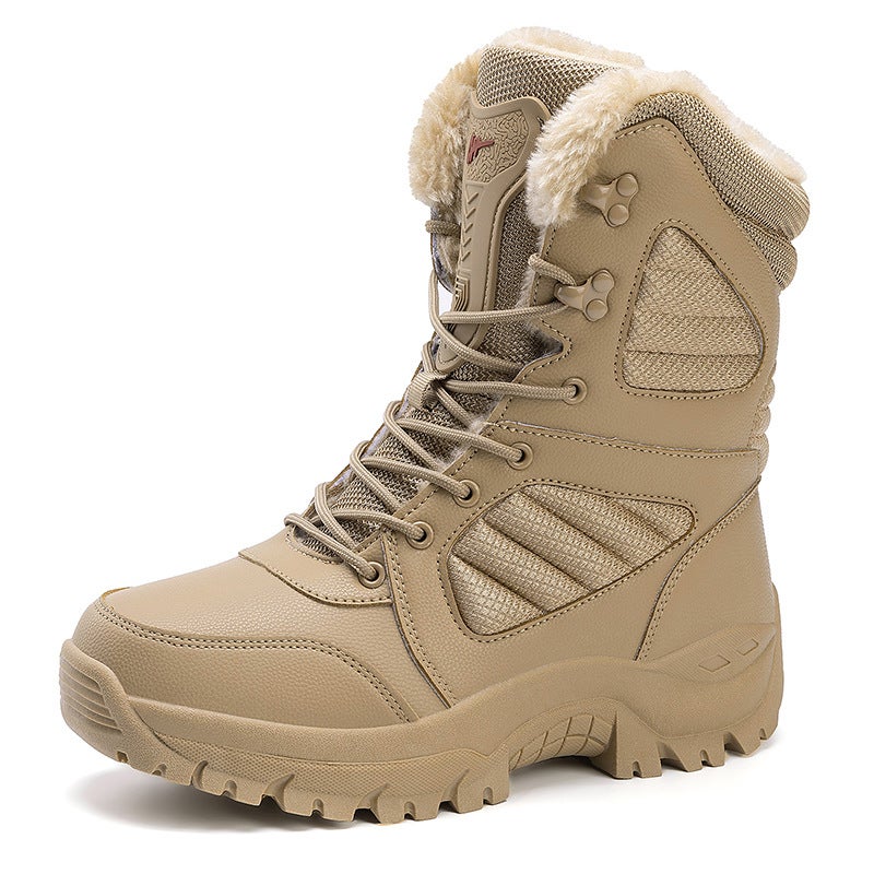 Men'S Outdoor Boots Water High-Top Independent Station Generation Mountaineering Skiing Sports Boots High-Top Boots - Image 5