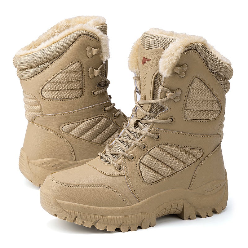 Men'S Outdoor Boots Water High-Top Independent Station Generation Mountaineering Skiing Sports Boots High-Top Boots - Image 2