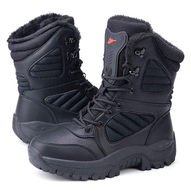 Men'S Outdoor Boots Water High-Top Independent Station Generation Mountaineering Skiing Sports Boots High-Top Boots - Image 1